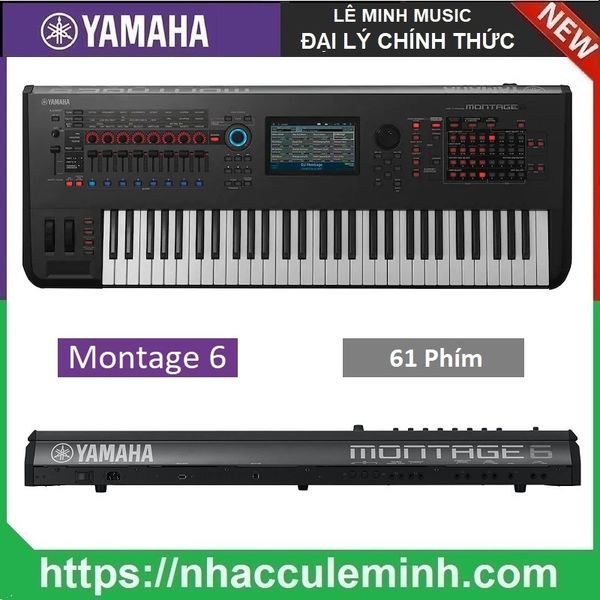 Đàn Organ Chuyên Nghiệp Synthesizer Yamaha Montage 6