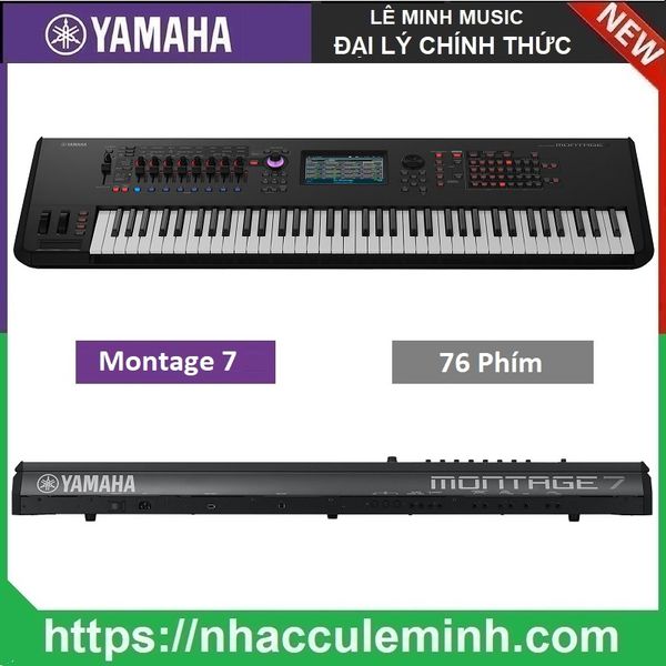 Đàn Organ Chuyên Nghiệp Synthesizer Yamaha Montage 7