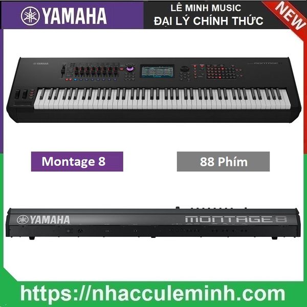Đàn Organ Chuyên Nghiệp Synthesizer Yamaha Montage 8