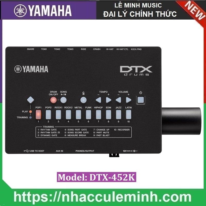 Trống Điện Yamaha DTX452K