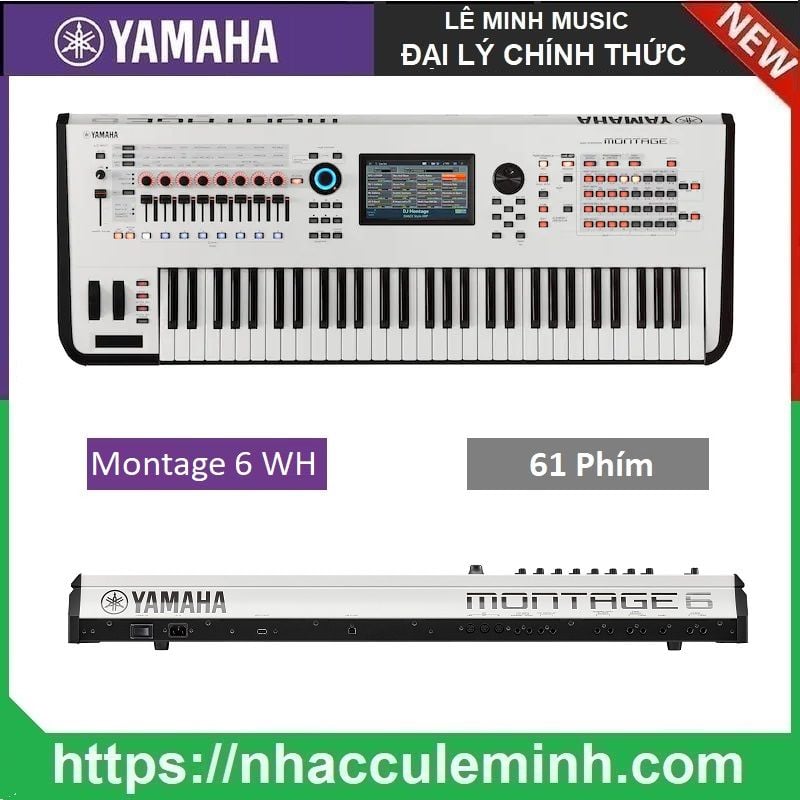 Đàn Organ Chuyên Nghiệp Synthesizer Yamaha Montage 6