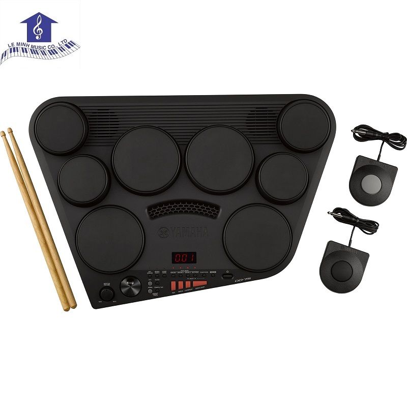 Trống Điện Yamaha DD75 trưng bày