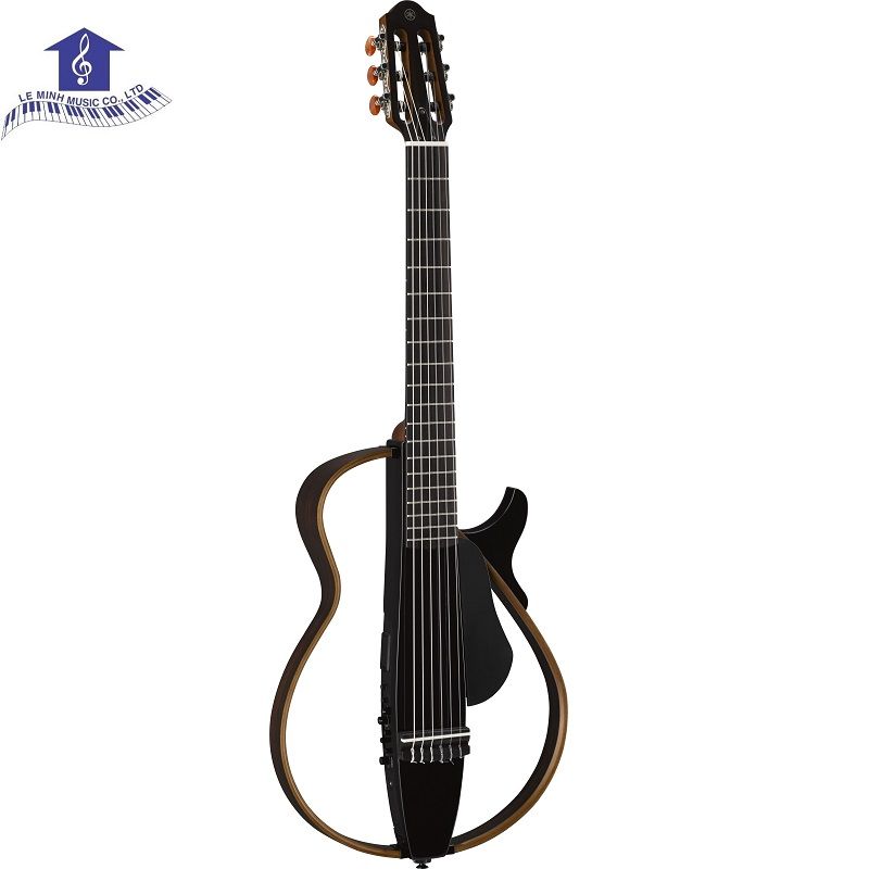 Đàn Guitar Silent Yamaha SLG200N màu Translucent Black