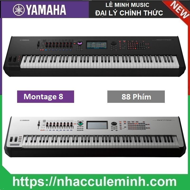 Đàn Organ Chuyên Nghiệp Synthesizer Yamaha Montage 8