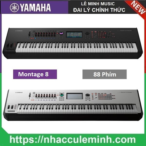 Đàn Organ Chuyên Nghiệp Synthesizer Yamaha Montage 8