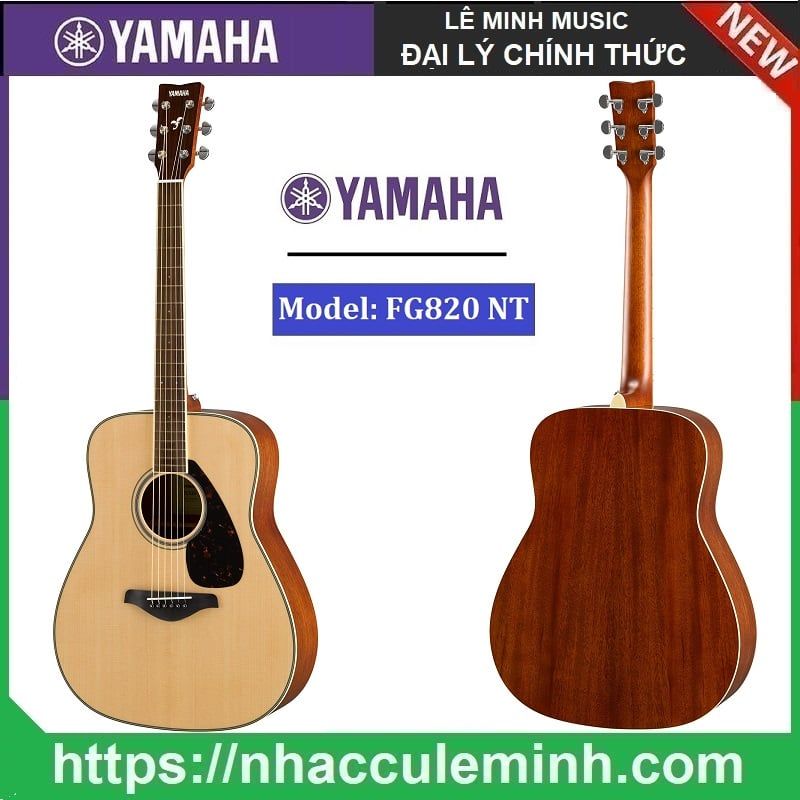 Đàn Guitar Yamaha FG820 – Guitar Acoustic Chính Hãng