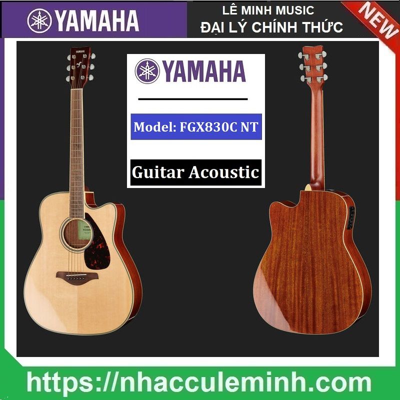Guitar Acoustic Yamaha FGX830C NT