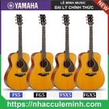 Guitar Acoustic Yamaha Dòng FG3/FS3/FG5/FS5/FGX3/FSX3/FGX5/FSX5