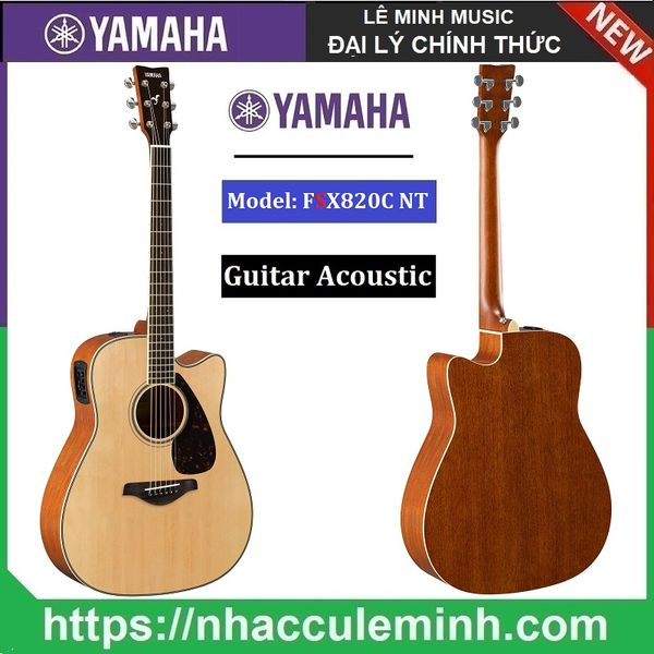 Guitar Acoustic Yamaha FSX820C NT
