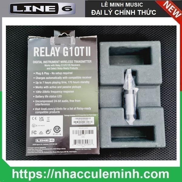Bộ Kết Nối Không dây Cho Guitar Line 6 Relay G10T II