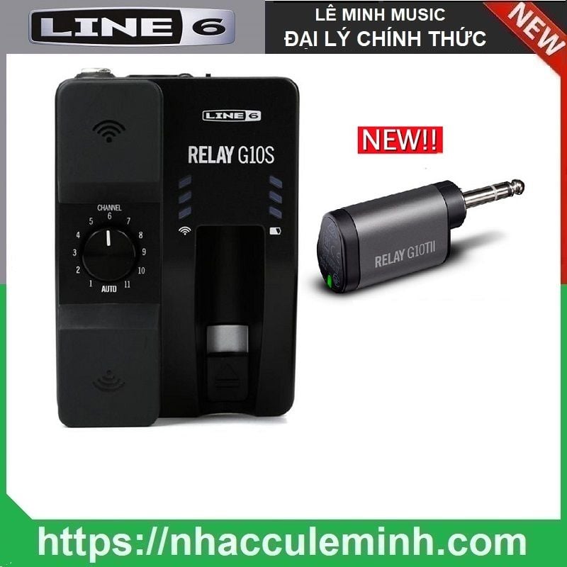 Bộ Phát Tín Hiệu Không Dây Cho Guitar Line 6 Relay G10S