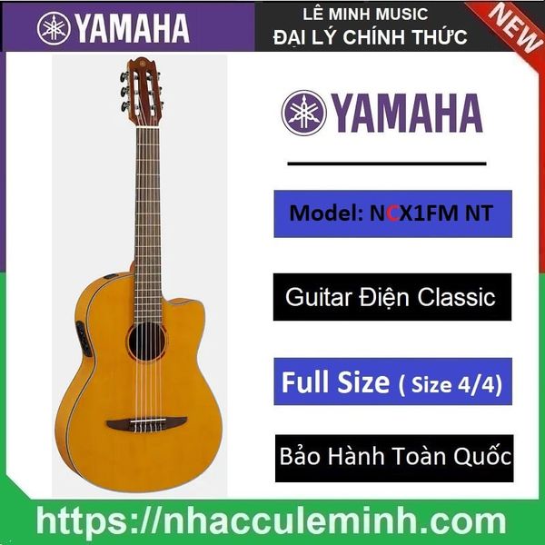 Đàn Guitar Điện Classic Yamaha NCX1FM NT