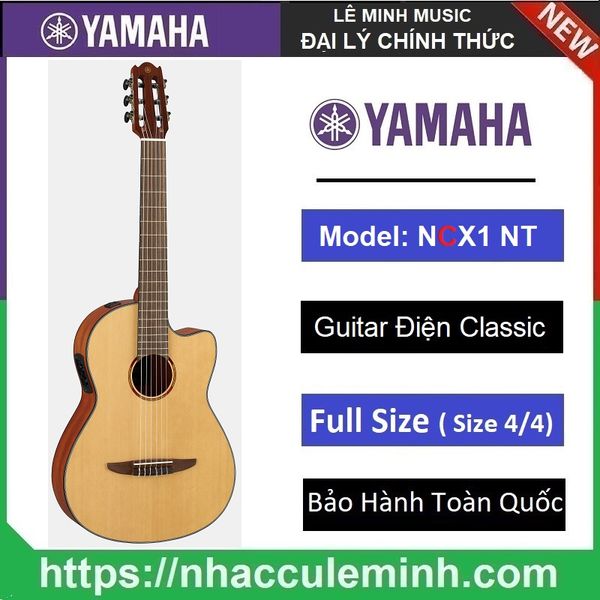 Đàn Guitar Điện Classic Yamaha NCX1 NT