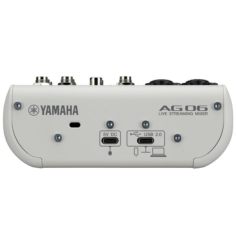 Bàn Trộn Mixer Livestream Yamaha AG06 MK2 W