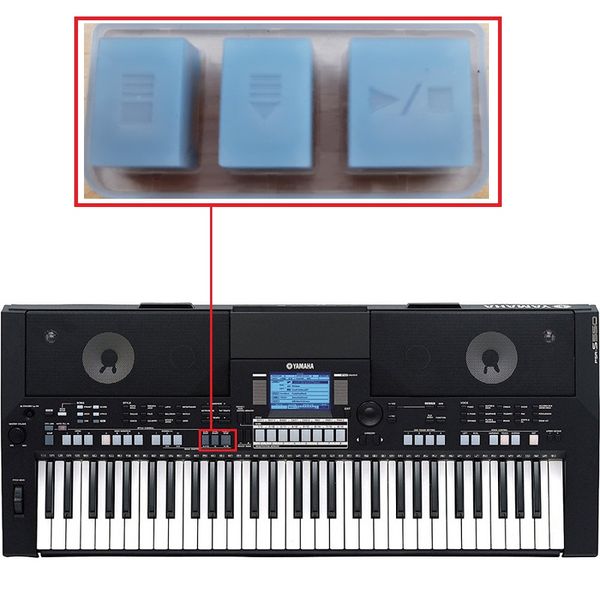 Nút Nhấn Star Stop Yamaha PSR S500, S550