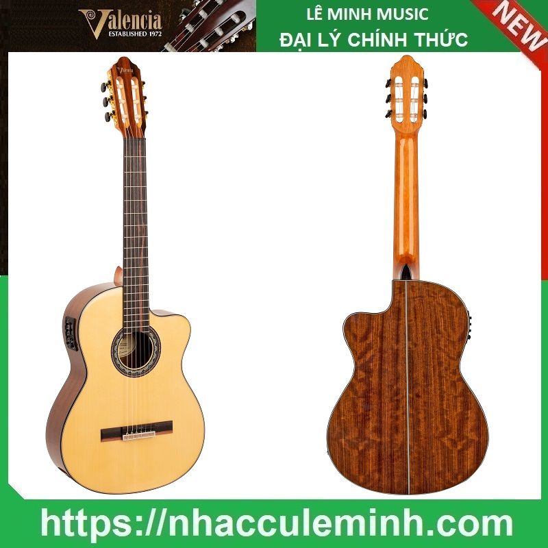 Đàn Guitar Classic Electric Valencia VC564 CET