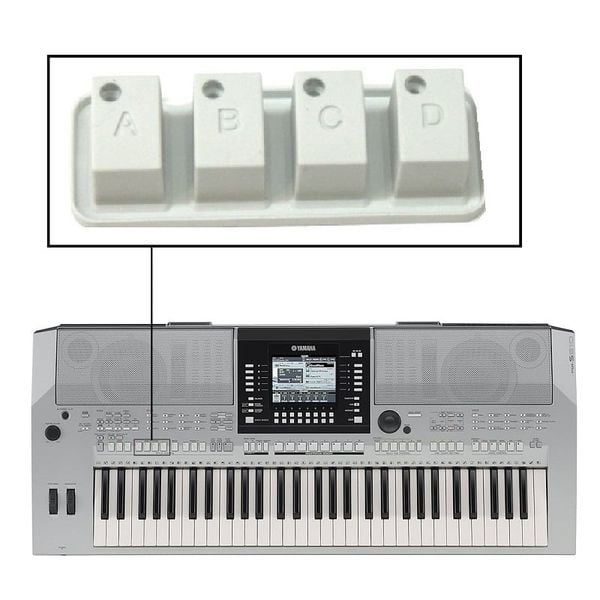 Nút Nhấn Fill ABCD Yamaha PSR S700, S710, S900, S910