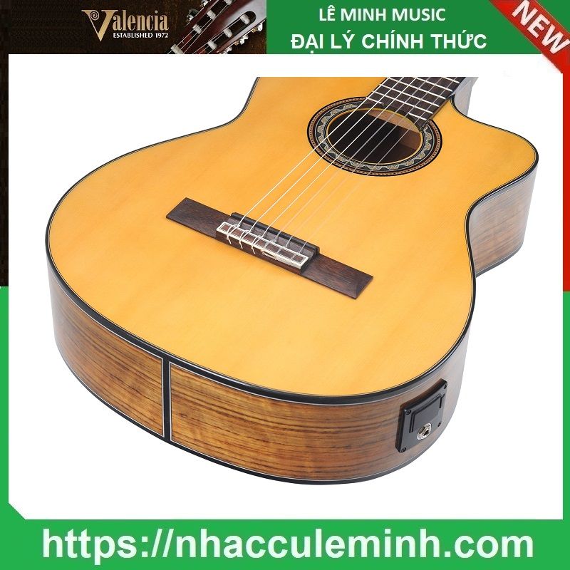 Đàn Guitar Classic Electric Valencia VC564 CET