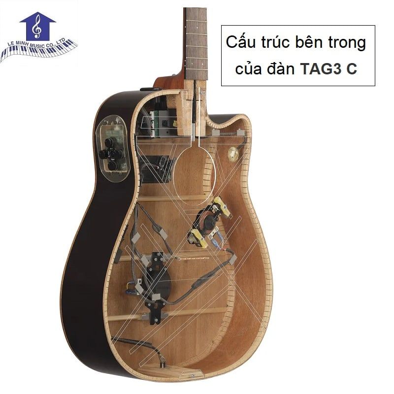 Đàn Guitar TransAcoustic Yamaha TAG3 C NT
