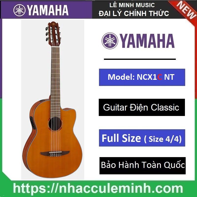 Đàn Guitar Điện Classic Yamaha NCX1C NT