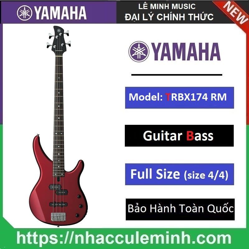 Đàn Guitar Bass Yamaha TRBX 174