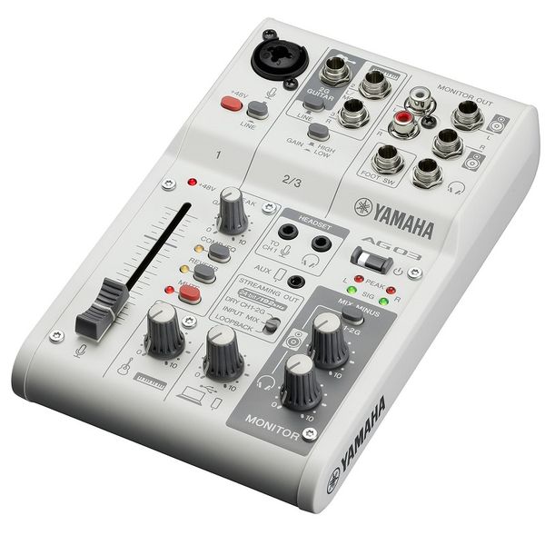 Bàn Trộn Mixer Livestream Yamaha AG03 MK2 W