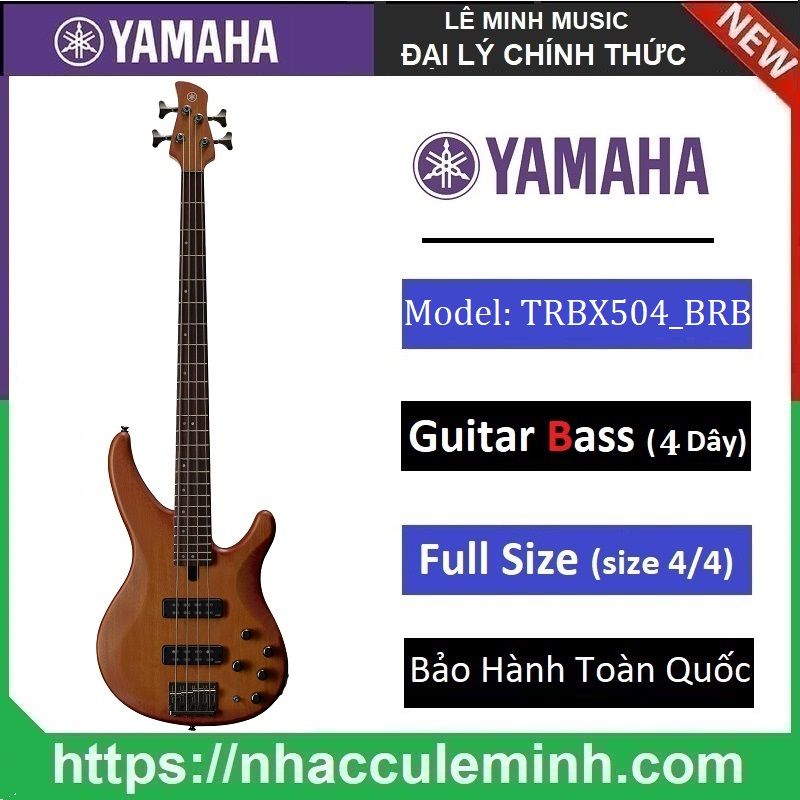 Đàn Guitar Bass Yamaha TRBX504/TRBX505
