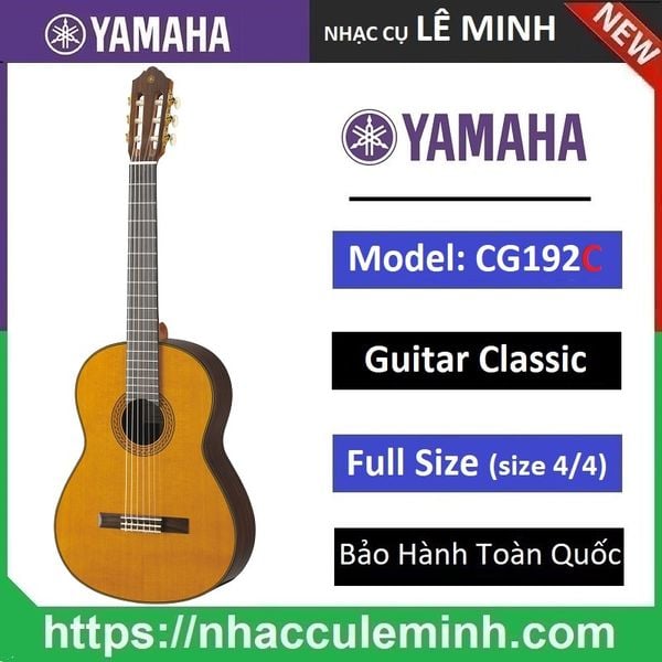 Đàn Guitar Classic Yamaha CG192C