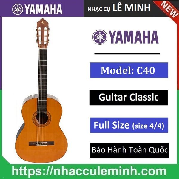 Đàn Guitar Classic Yamaha C40