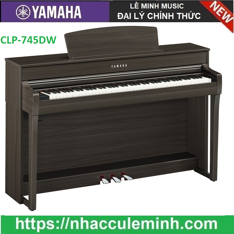 Đàn Piano điện Yamaha CLP 745 DW
