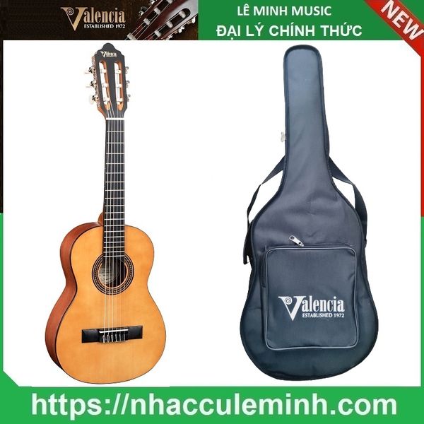 Đàn Guitar Classic Valencia VC 201 (size 1/4)