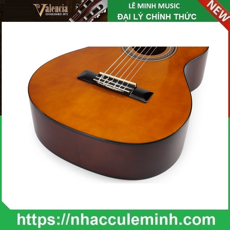 Đàn Guitar Classic Valencia VC 102 (size 1/2)
