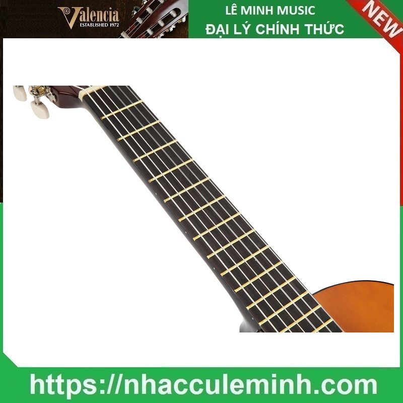 Đàn Guitar Classic Valencia VC 102 (size 1/2)