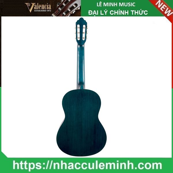 Đàn Guitar Classic Valencia VC 203 TBU (size 3/4)