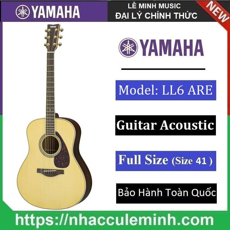 Guitar Acoustic Yamaha LL6/LS6/LL6M/LS6M