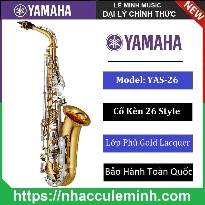 Kèn Saxophone Alto Yamaha YAS-26/YAS-280/YAS-480/YAS-62