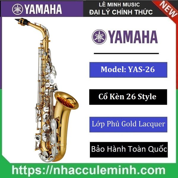 Kèn Saxophone Alto Yamaha YAS-26/YAS-280/YAS-480/YAS-62