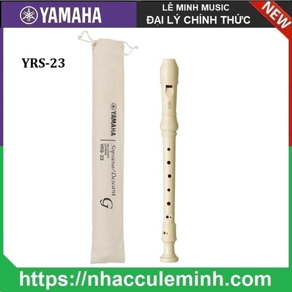 Sáo Recorder Yamaha YRS 24B và YRS23