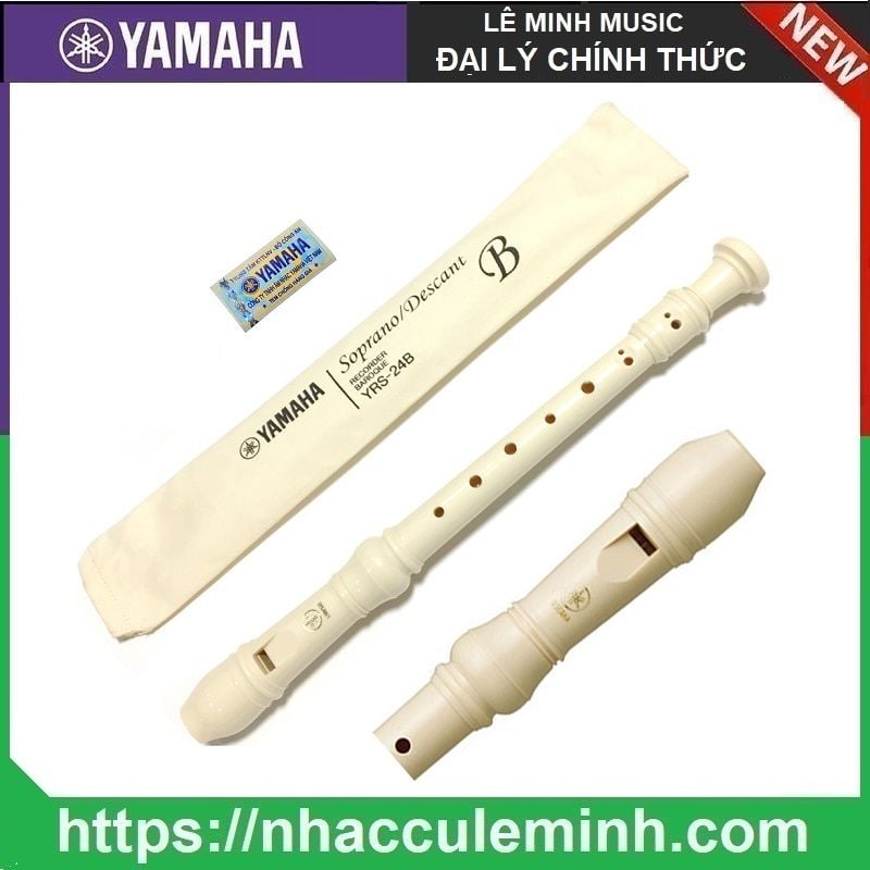 Sáo Recorder Yamaha YRS 24B và YRS23