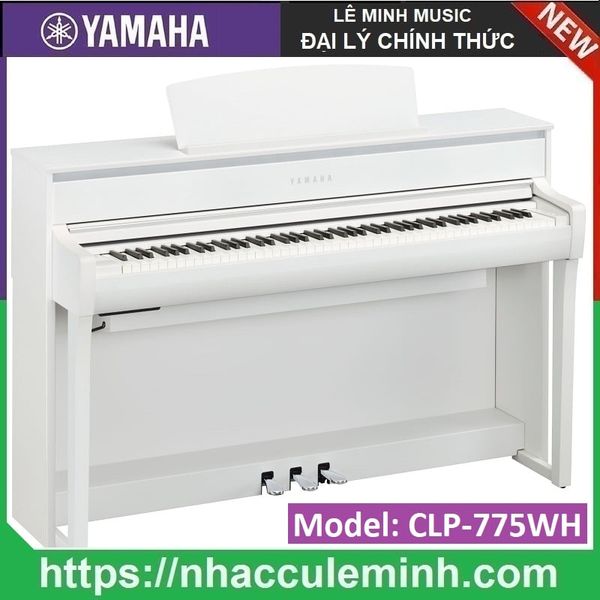 Đàn Piano Điện Yamaha CLP 775 WH