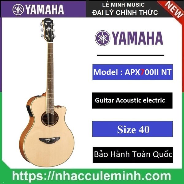 Đàn Guitar Acoustic Yamaha APX700II