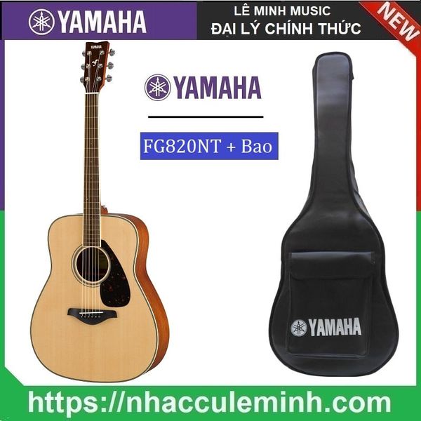 Đàn Guitar Yamaha FG820 – Guitar Acoustic Chính Hãng