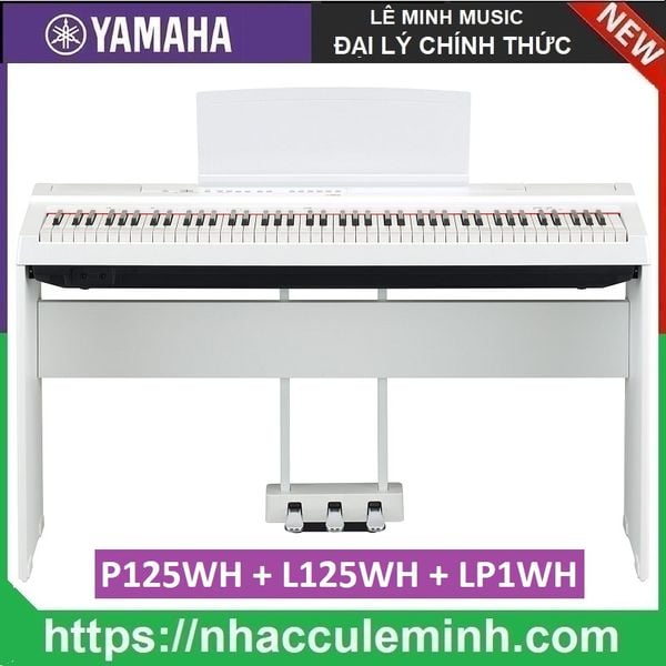 Đàn Piano Điện Yamaha P125 WH