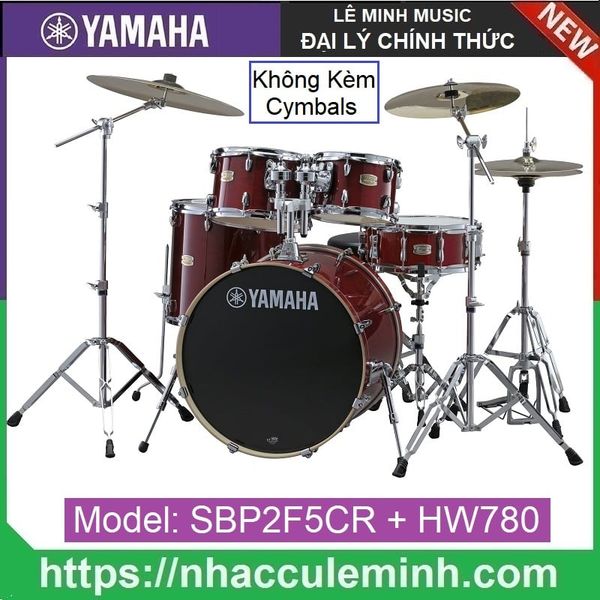 Bộ Trống Jazz Yamaha Stage Custom Birch SBP2F5