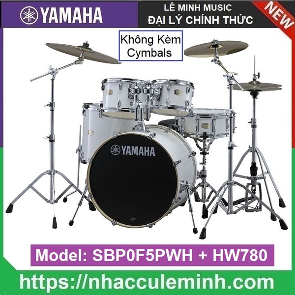 Bộ Trống Jazz Yamaha Stage Custom Birch SBP0F5