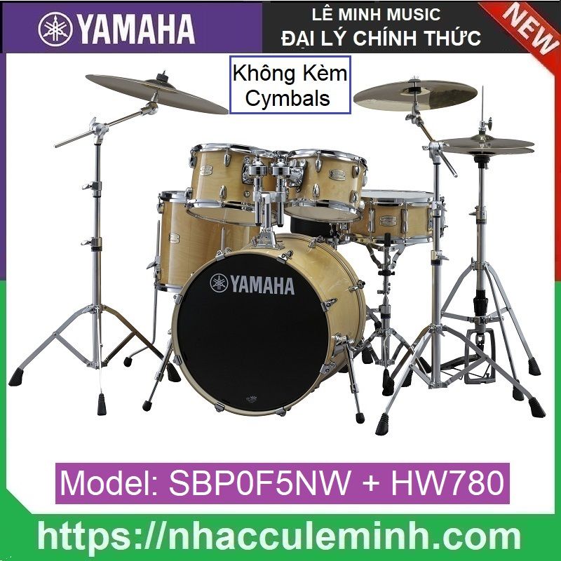 Bộ Trống Jazz Yamaha Stage Custom Birch SBP0F5