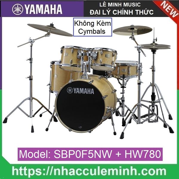 Bộ Trống Jazz Yamaha Stage Custom Birch SBP0F5