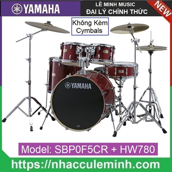 Bộ Trống Jazz Yamaha Stage Custom Birch SBP0F5