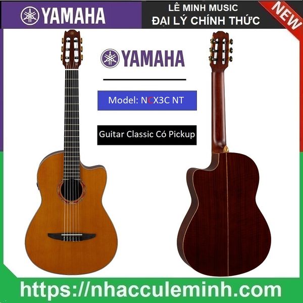 Đàn Guitar Classic Yamaha Có Pickup NCX3C NT