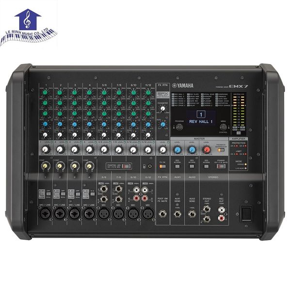 Bàn Trộn Mixer Analog Kèm Công Suất Yamaha EMX7